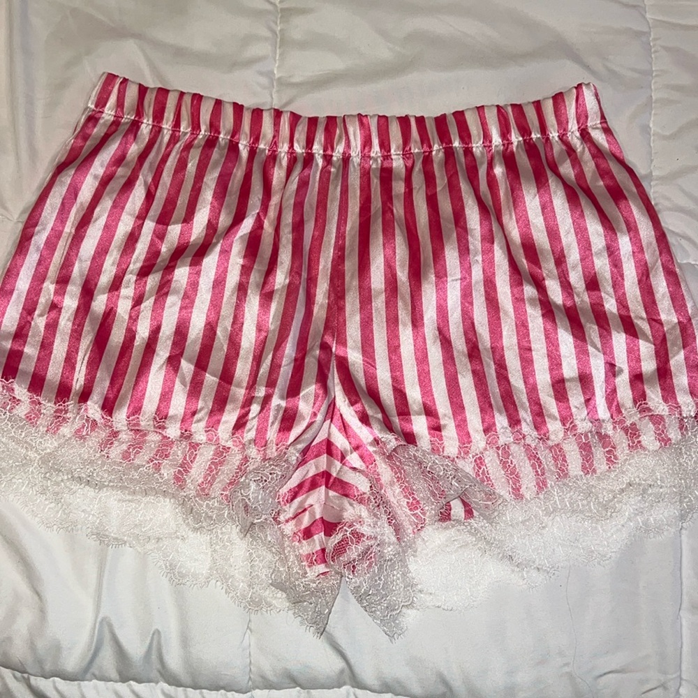 Victoria’s Secret satin sleep shorts